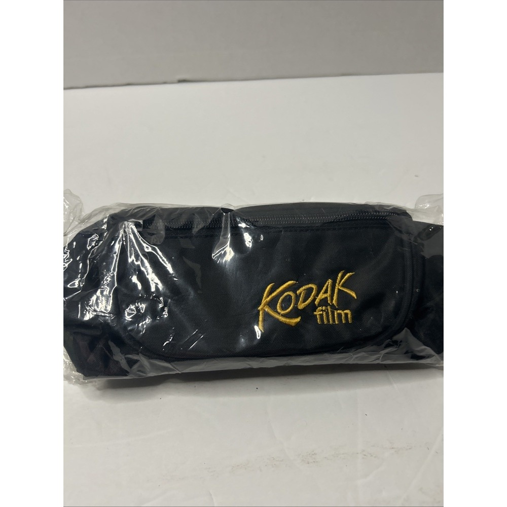 Vintage Kodak Film Fanny Pack Adjustable Hip Pack 3 Zipper 1990s Retro New